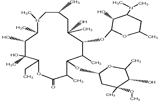 azithromycin-spl-structure