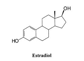 Chemical Structure Estradiol