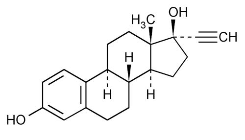 ethinyl estradiol USP structure