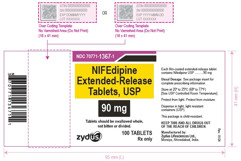 Container Label 90 mg