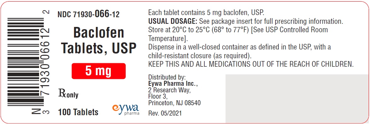Baclofen Tablets USP 5 mg 100s