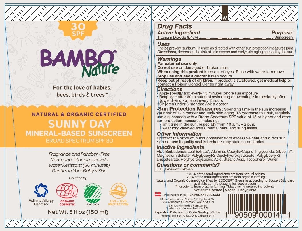 Bambo Nature Sunny Day | Titanium Dioxide Cream Breastfeeding