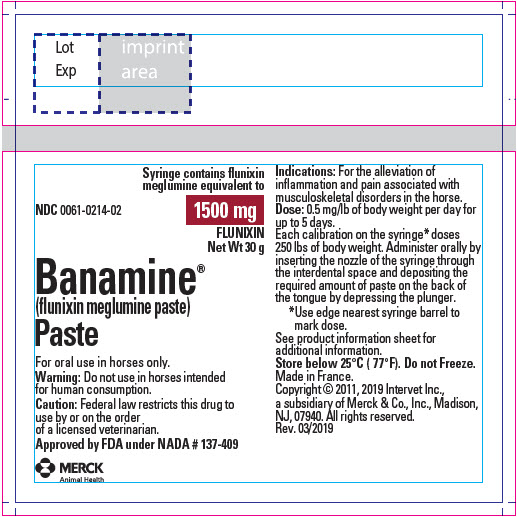 PRINCIPAL DISPLAY PANEL - 1500 mg Syringe Label