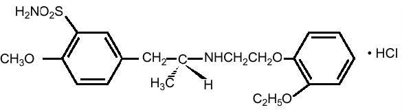 structured formula for tamsulosin