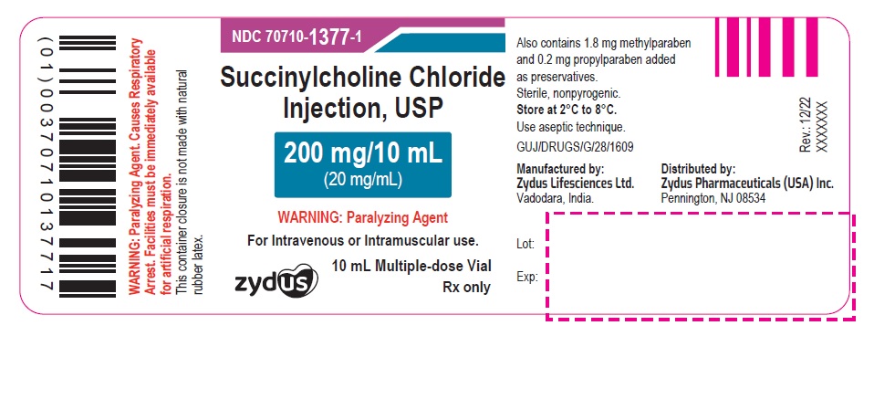 succinylcholine chloride injection-container