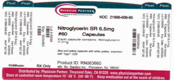 Nitroglycerin SR 6.5mg