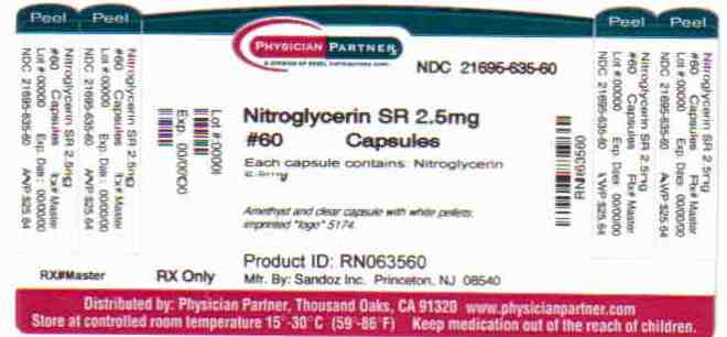 Nitroglycerin SR 2.5mg