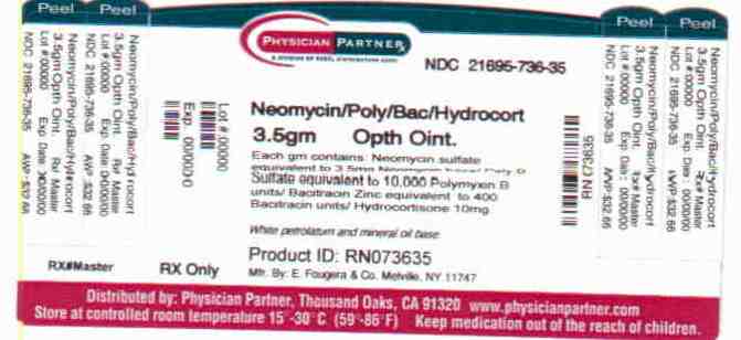 Neomycin/Poly/Bac/Hydrocort 3.5 gm