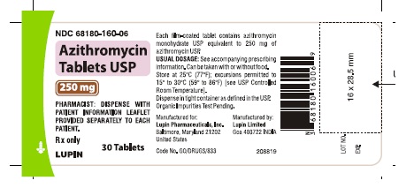 Bottle Label - 30 Tablets - 250 mg
