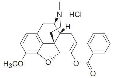Benzhydrocodone chemical structure