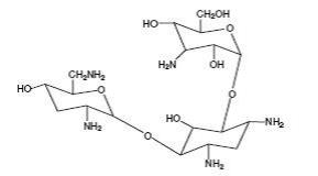 Tobramycin structural formula