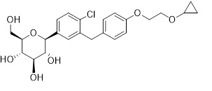 bexagliflozin-structure