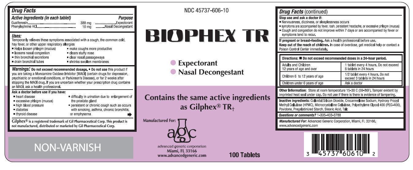 biophex label