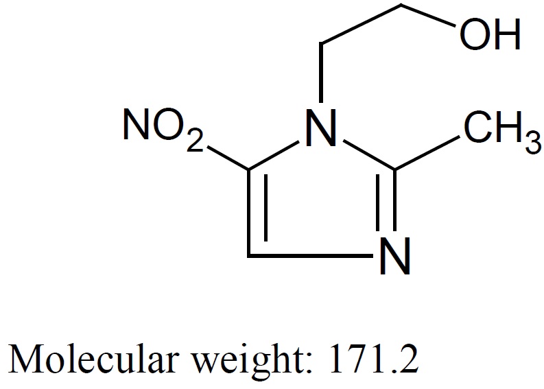 metronidazole-stru-formula