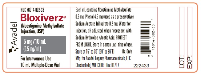 0.5 mg Vial Label