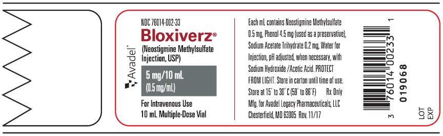 0.5 mg Alternate Vial Label