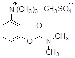 Structural Formula of Neostigmine Methylsulfate