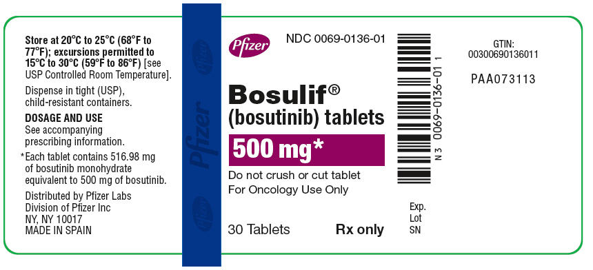 PRINCIPAL DISPLAY PANEL - 500 mg Bottle Label