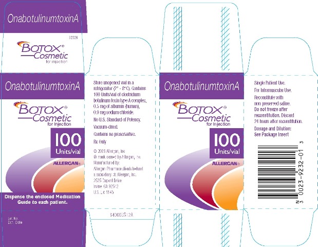 BOTOX Cosmetic – Carton Label
