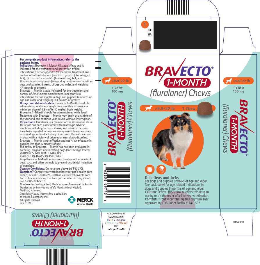 PRINCIPAL DISPLAY PANEL - 100 mg Chew Blister Pack Carton