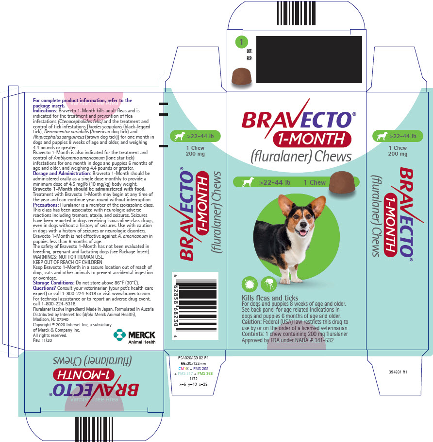 PRINCIPAL DISPLAY PANEL - 200 mg Chew Blister Pack Carton