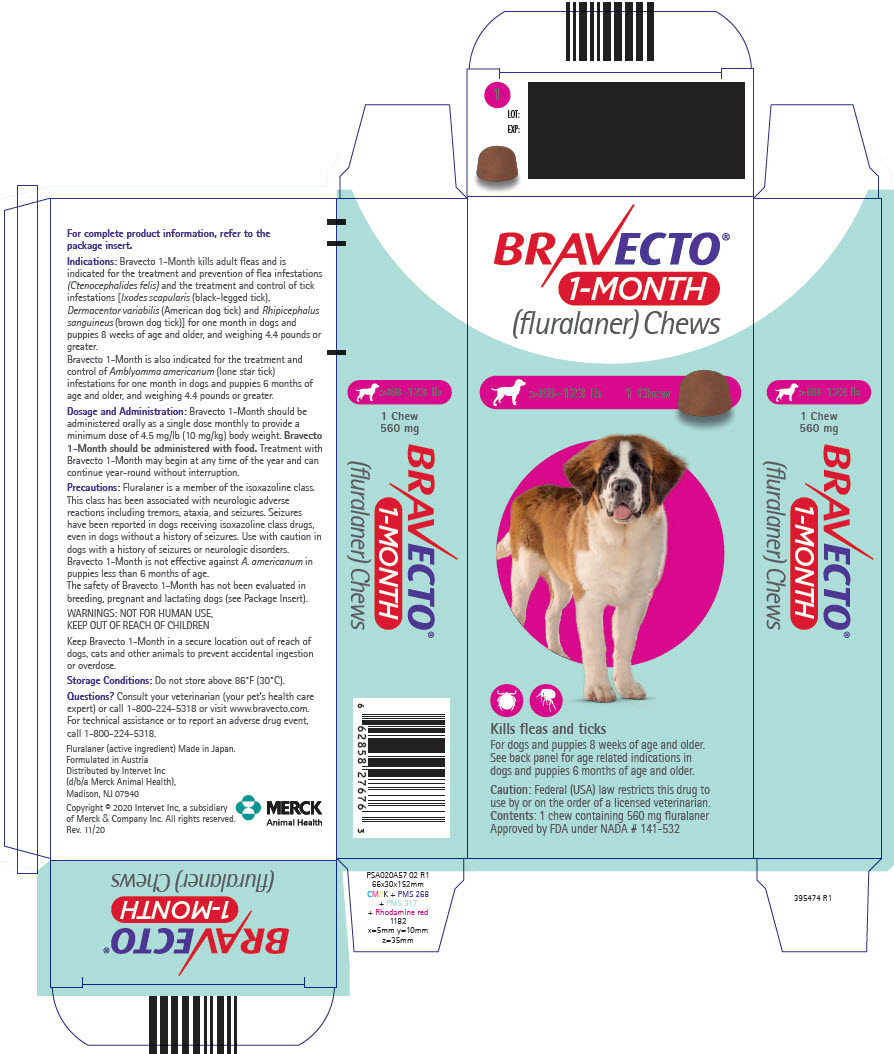PRINCIPAL DISPLAY PANEL - 560 mg Chew Blister Pack Carton