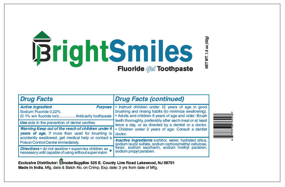 Bright Smiles | Sodium Fluoride Gel, Dentifrice Breastfeeding