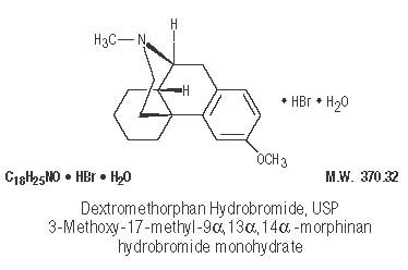 This is an image of Dextromethorphan Hydrobromide chemical structure.