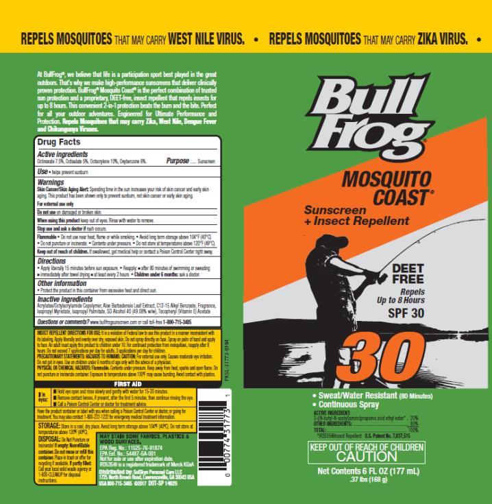 PRINCIPAL DISPLAY PANEL
Bull
Frog
Mosquito
Coast
Sunscreen
SPF 30
