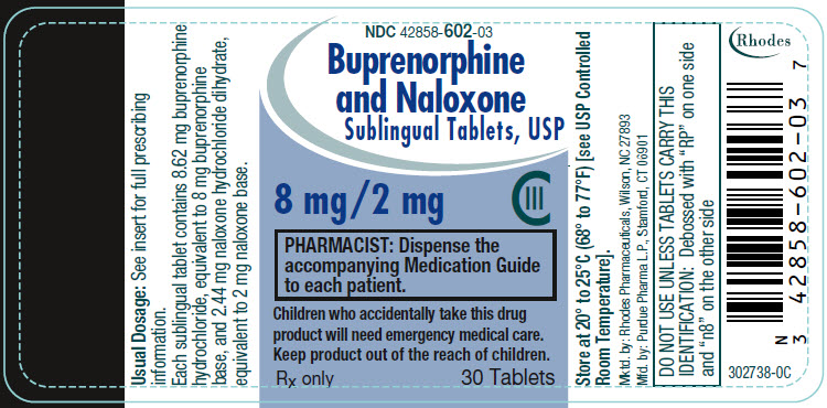 PRINCIPAL DISPLAY PANEL - 8 mg/2 mg Bottle Label