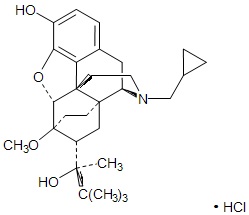 Chemical Structure - Buprenorphine Hydrochloride
