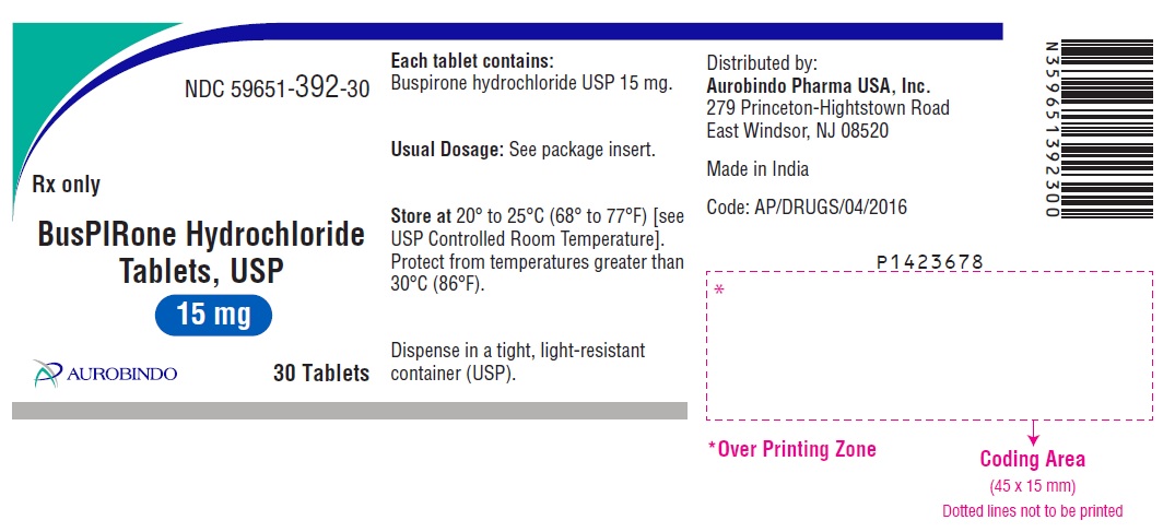PACKAGE LABEL-PRINCIPAL DISPLAY PANEL - 15 mg (30 Tablets Bottle)