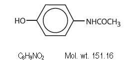 acetaminophen-molec-struc
