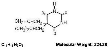 butalbital-molec-structure