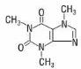 The following structural formula Caffeine (1,3,7-trimethylxanthine), a methylxanthine, is a central nervous system stimulant. 