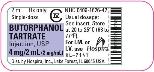 PRINCIPAL DISPLAY PANEL - 4 mg/2 mL Vial Label