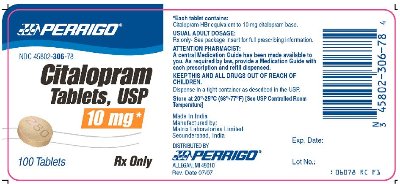 Citalopram Tablets, USP - 100 Tablet Label
