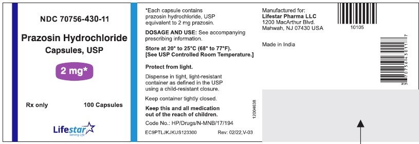 PRINCIPAL DISPLAY PANEL - 2 mg Capsule Bottle Label