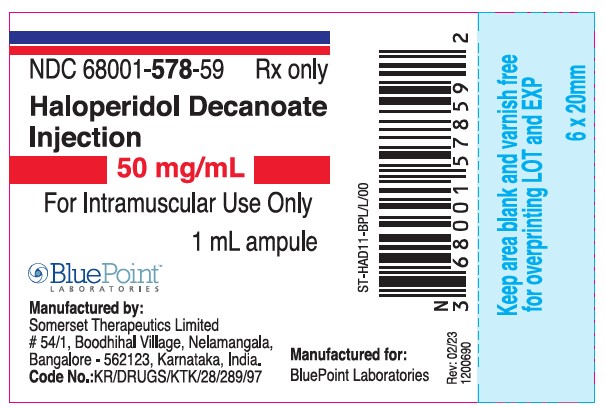 Label Haloperidol Decanoate Inj 50 mg