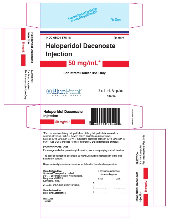 Carton Haloperidol Decanoate Inj 50 mg