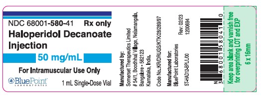 Label Haloperidol Decanoate Inj 50 mg