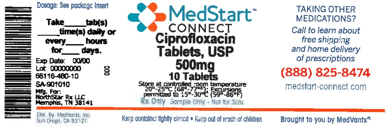 Ciprofloxacin 500mg Tablet #10