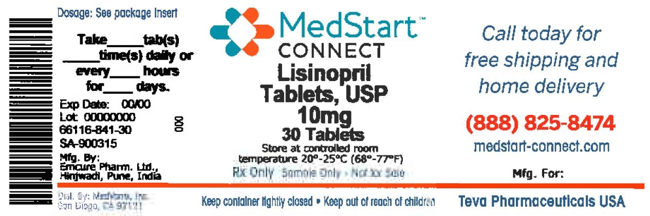 Lisinopril 10mg Tablets #30