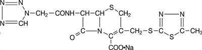 Cefazolin Structural Formula