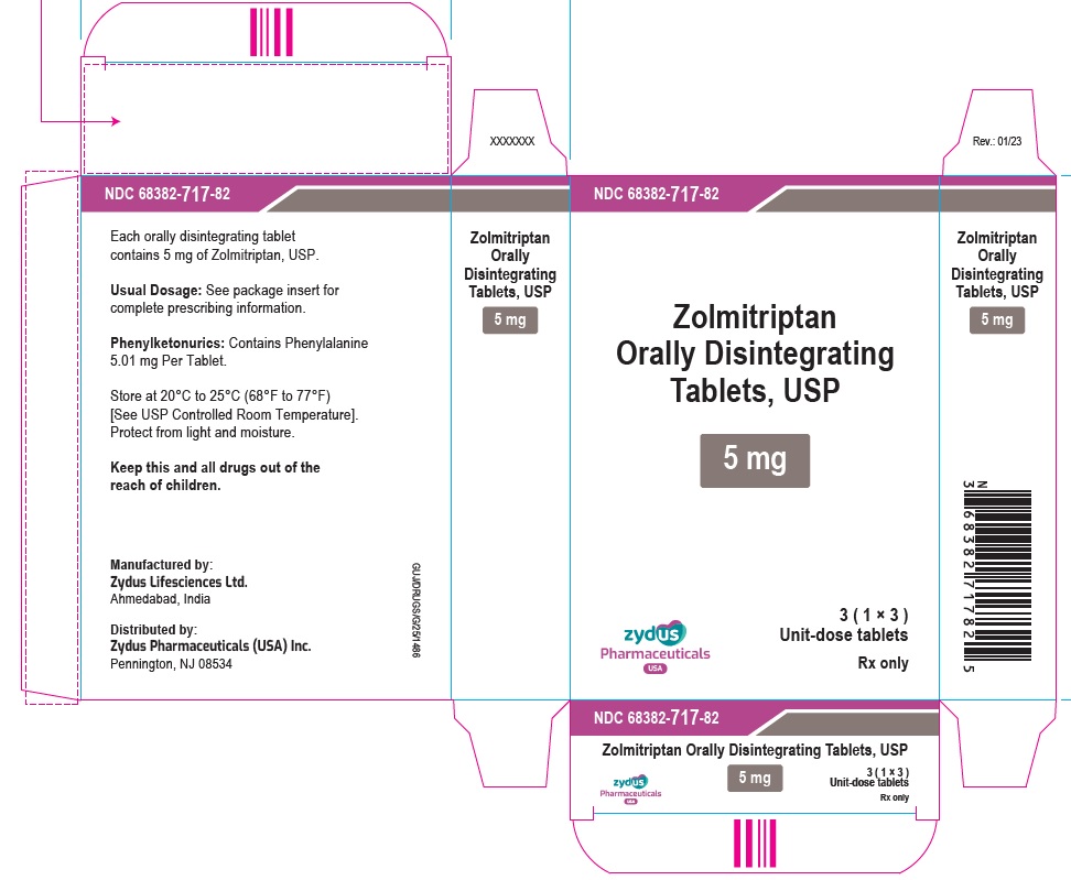 Zolmitriptan Orally Disintegrating Tablets, 2.5 mg