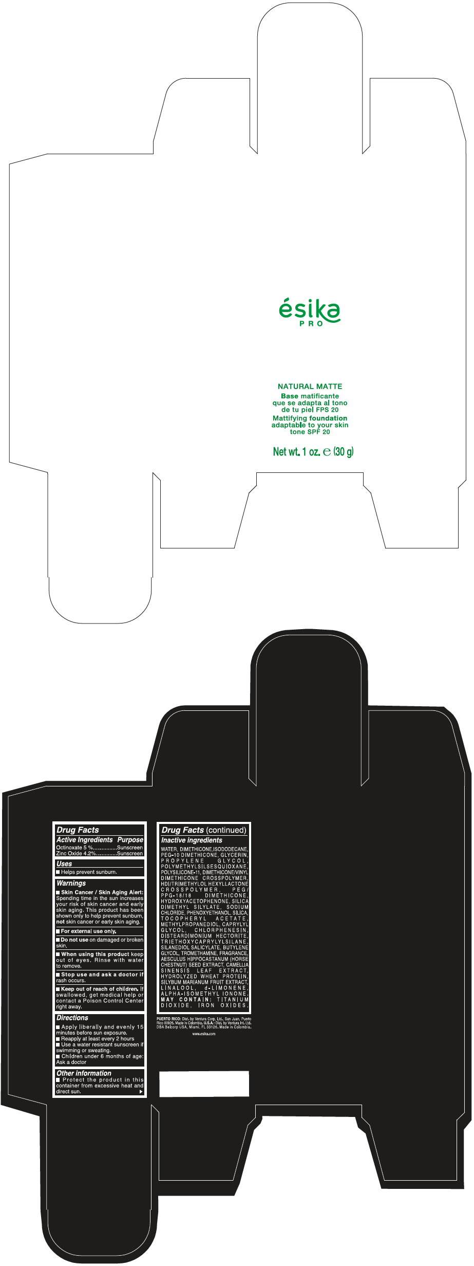 PRINCIPAL DISPLAY PANEL - 30 g Bottle Box - Claro 2/Beige