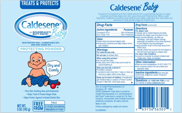 PRINCIPAL DISPLAY PANEL - 142 g Label
Caldesene® 
Baby
Skin Protectant / Cornstarch Powder 18%
and Zinc Oxide 15%
NET WT 5 OZ (142 g)
