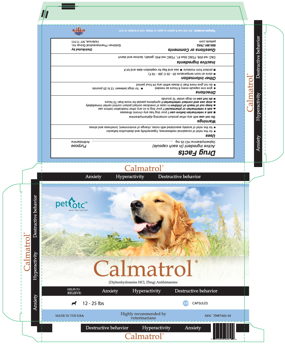 PRINCIPAL DISPLAY PANEL - 25 mg Capsule Blister Pack Carton