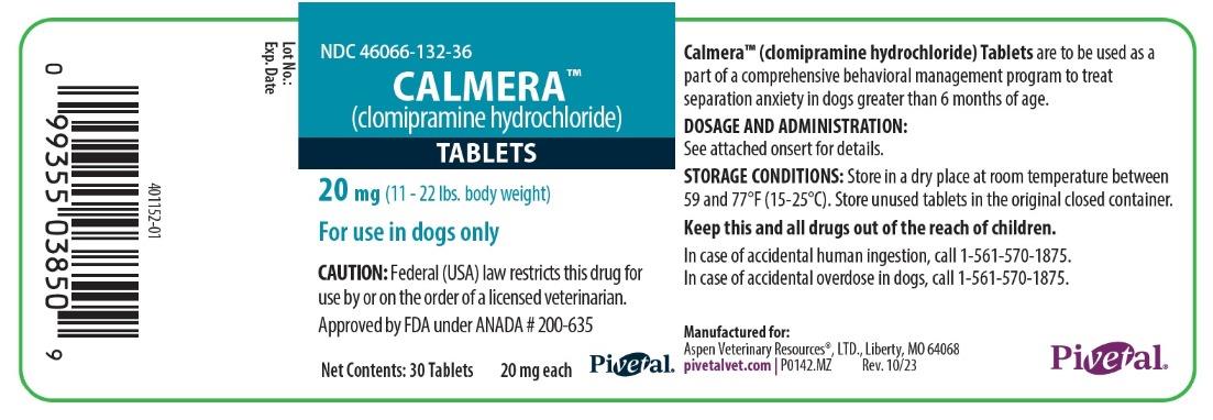 CALMERA 20 mg (11-22 lbs. body weight)