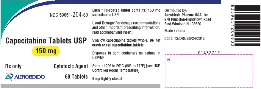 PACKAGE LABEL.PRINCIPAL DISPLAY PANEL - 150 mg (60 Tablets Bottle)